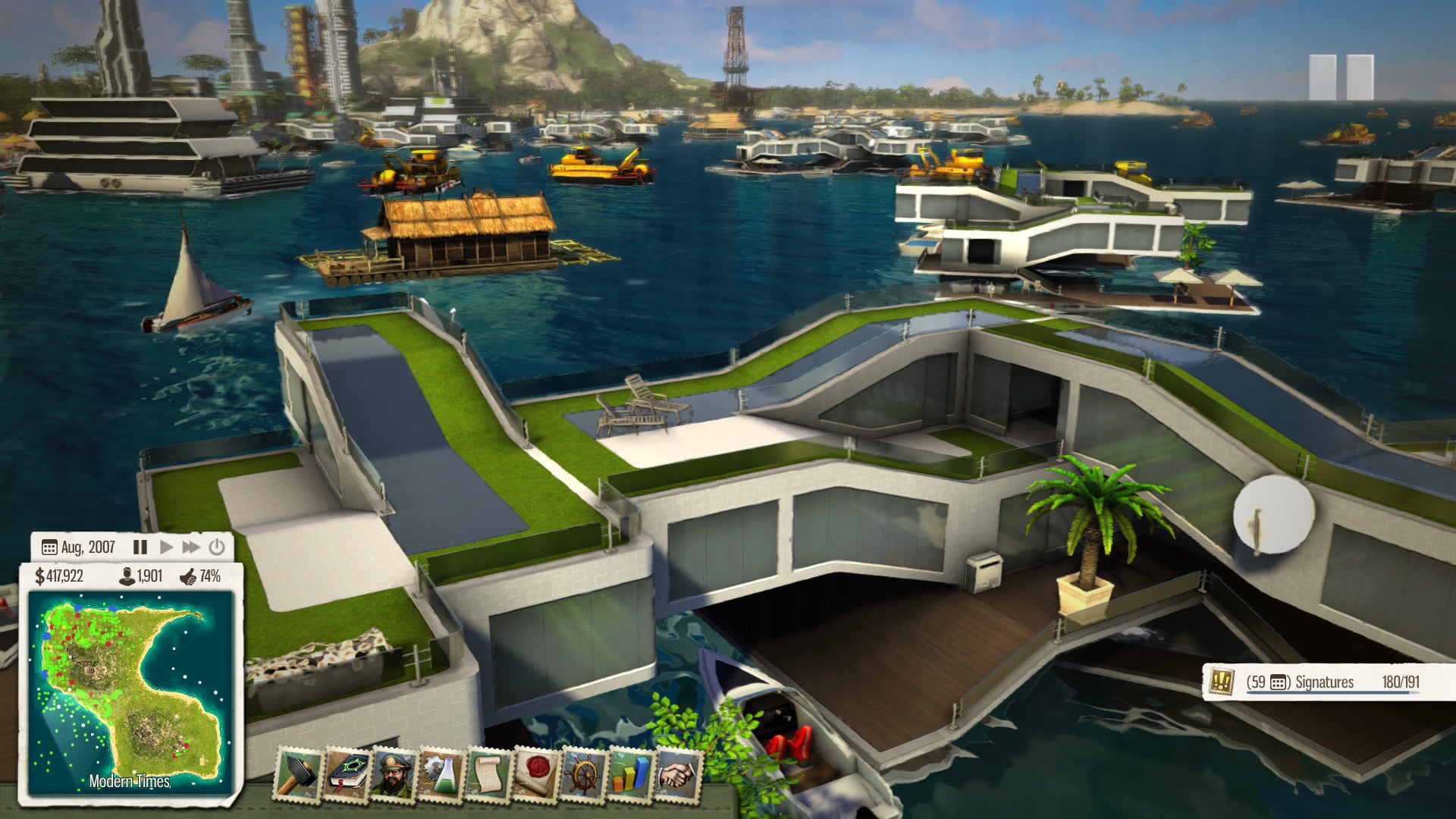 Tropico 5 - Waterborne DLC - PC (Steam) — screenshot 1