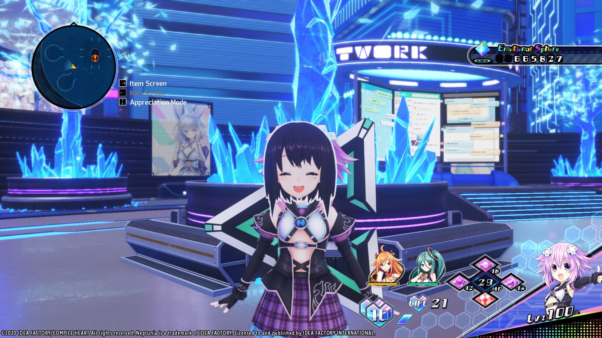 Neptunia Virtual Stars - Towa Kiseki Vtuber Accessories DLC - PC (Steam) — screenshot 3
