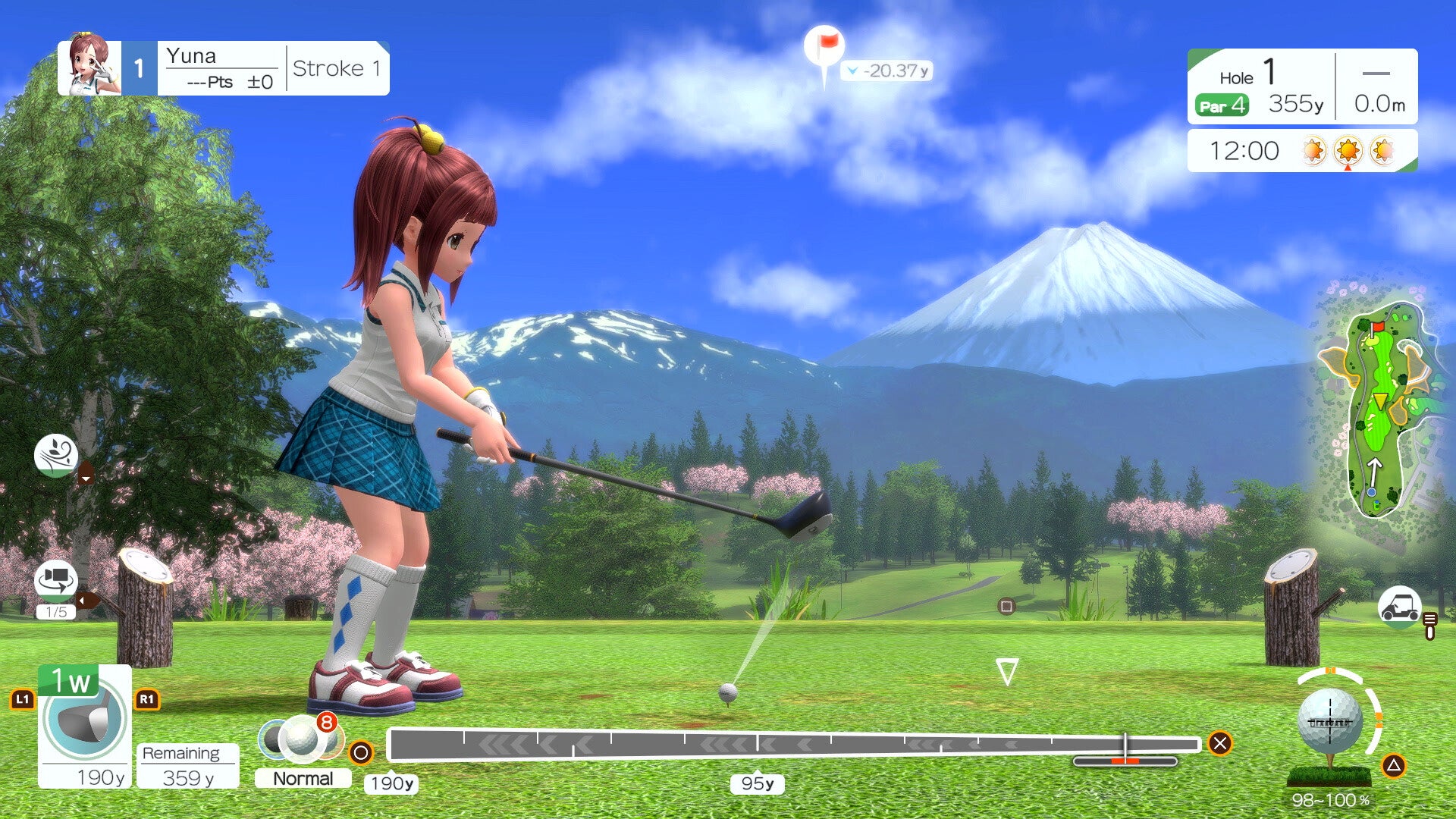 EVERYBODY'S GOLF HOT SHOTS - PC (Steam) — screenshot 1