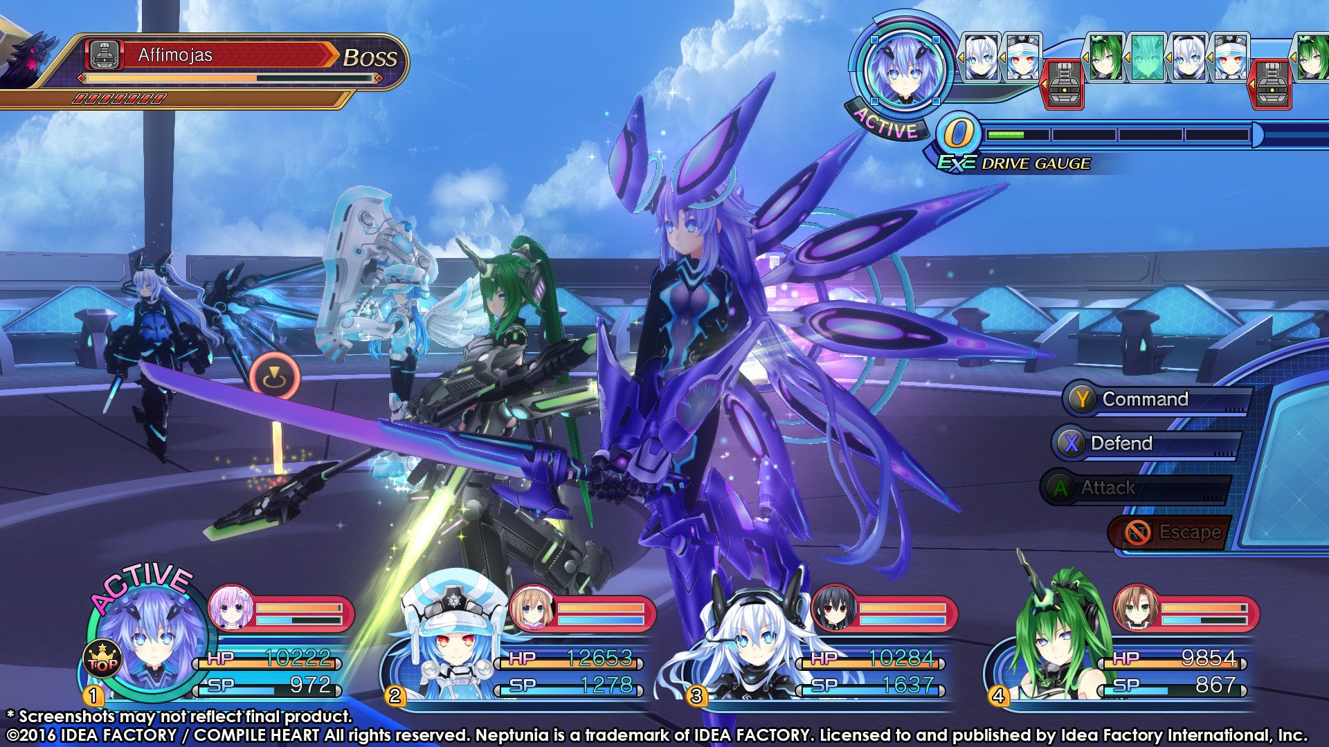 Megadimension Neptunia VII - PC (Steam) — screenshot 1