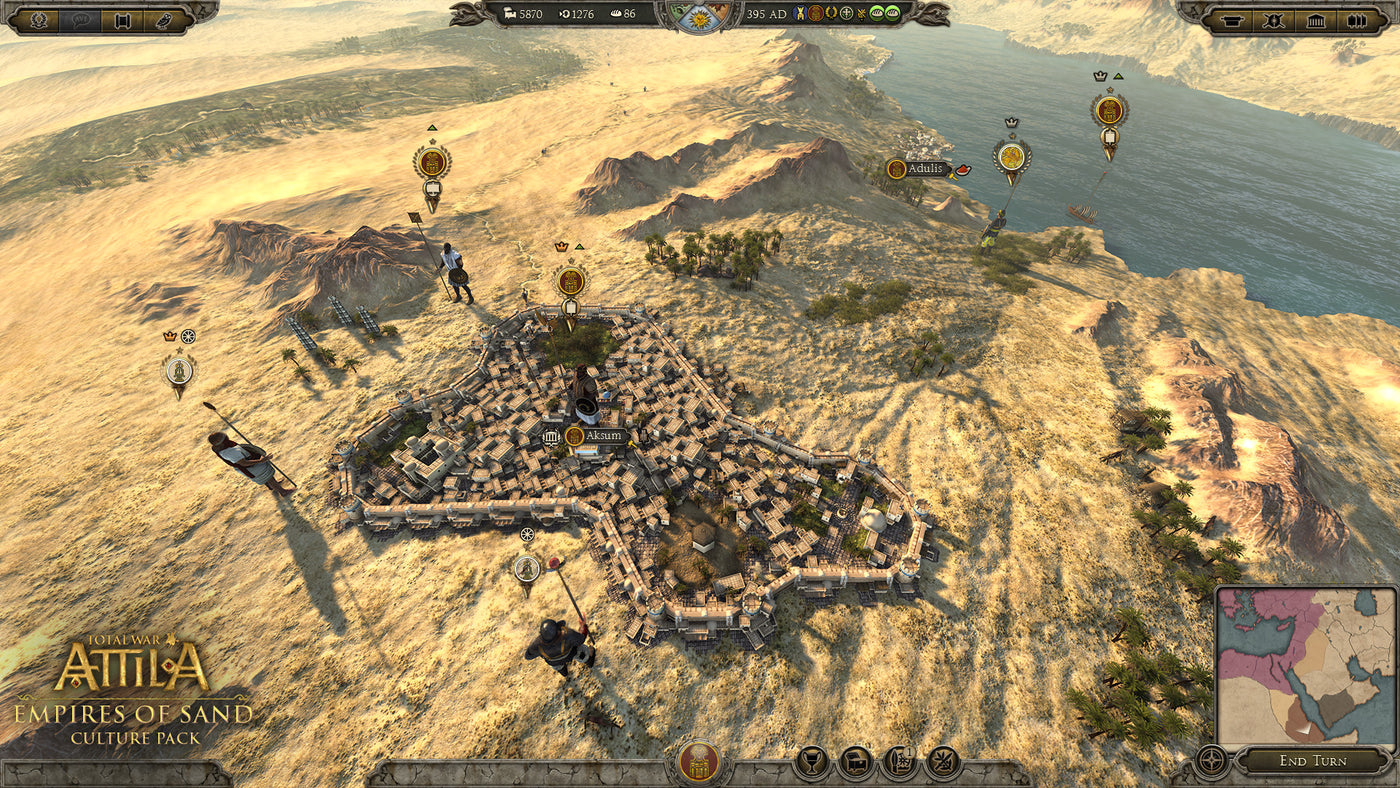 Total War Attila - Empires of Sand Culture Pack DLC - PC (Steam) — скриншот 1