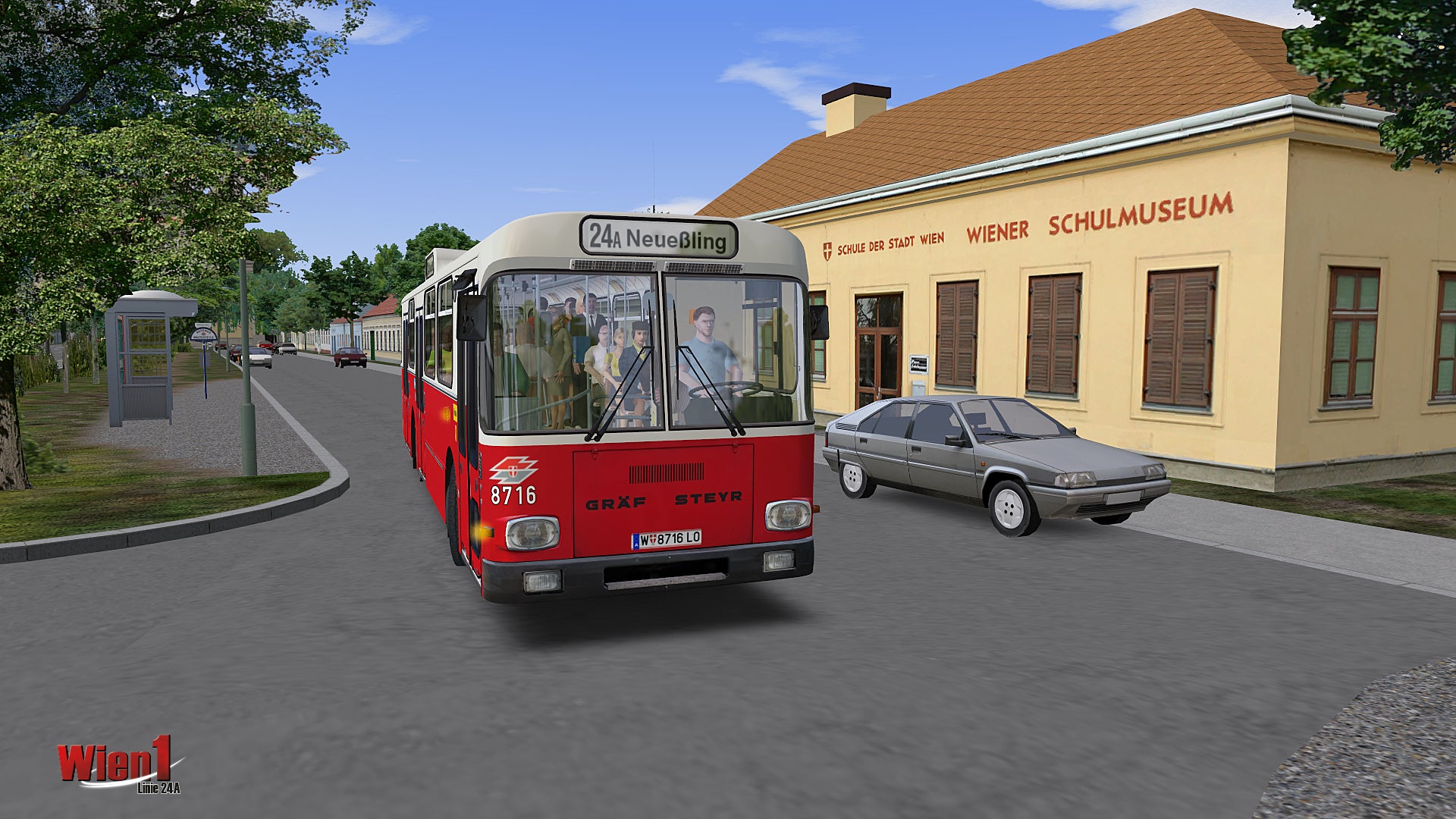 OMSI 2 - Add-on Vienna 1 - Line 24A DLC - PC (Steam) — screenshot 1