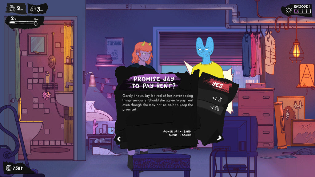 Dead Pets: A Punk Rock Slice of Life Sim - PC (Steam) — screenshot 3