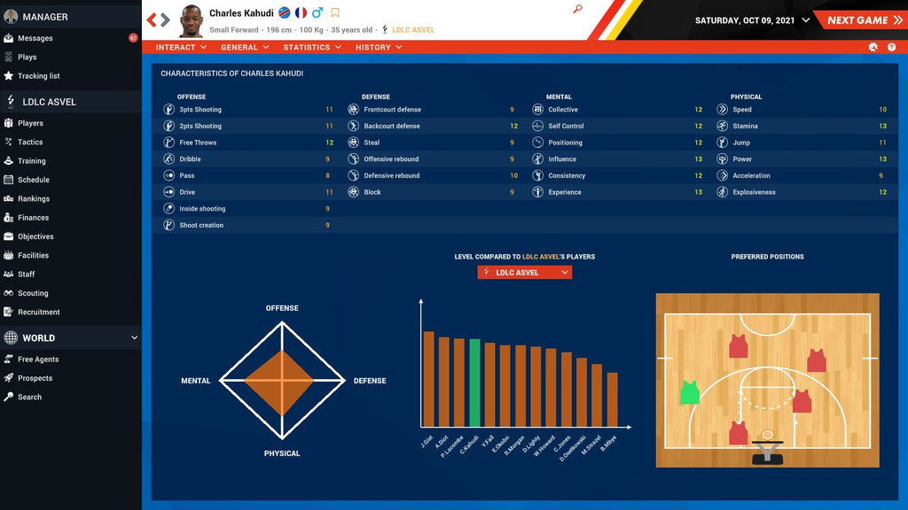 Pro Basketball Manager 2022 - PC (Steam) — screenshot 2