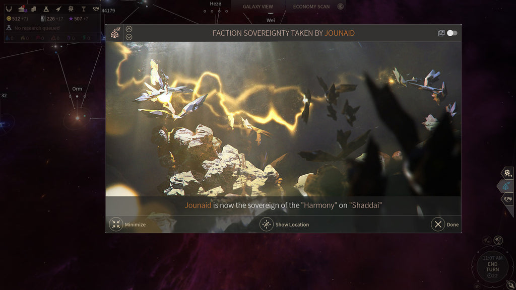 ENDLESS™ Space 2 - Lost Symphony screenshot