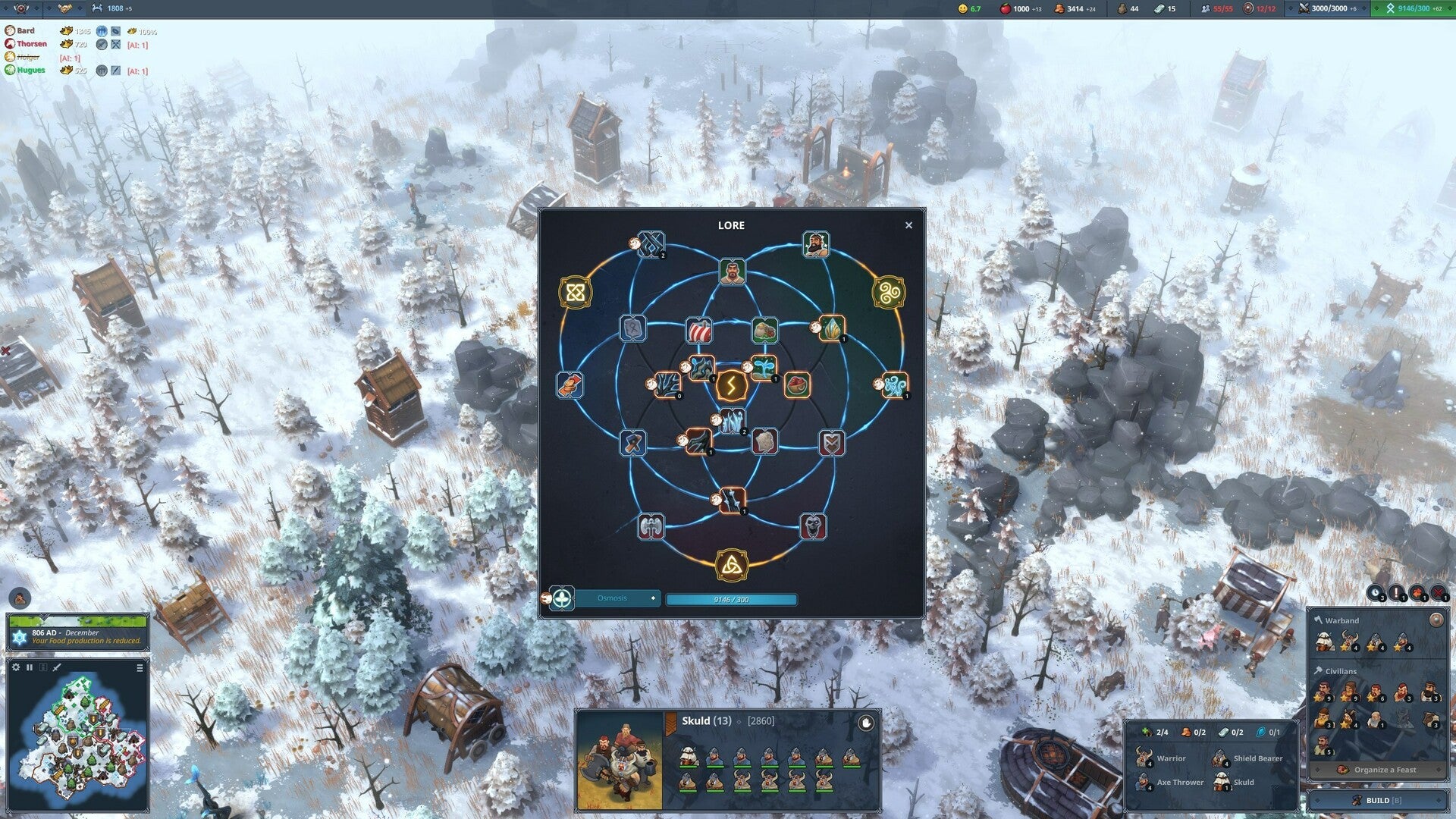 Northgard - Vordr, Clan of the Owl screenshot