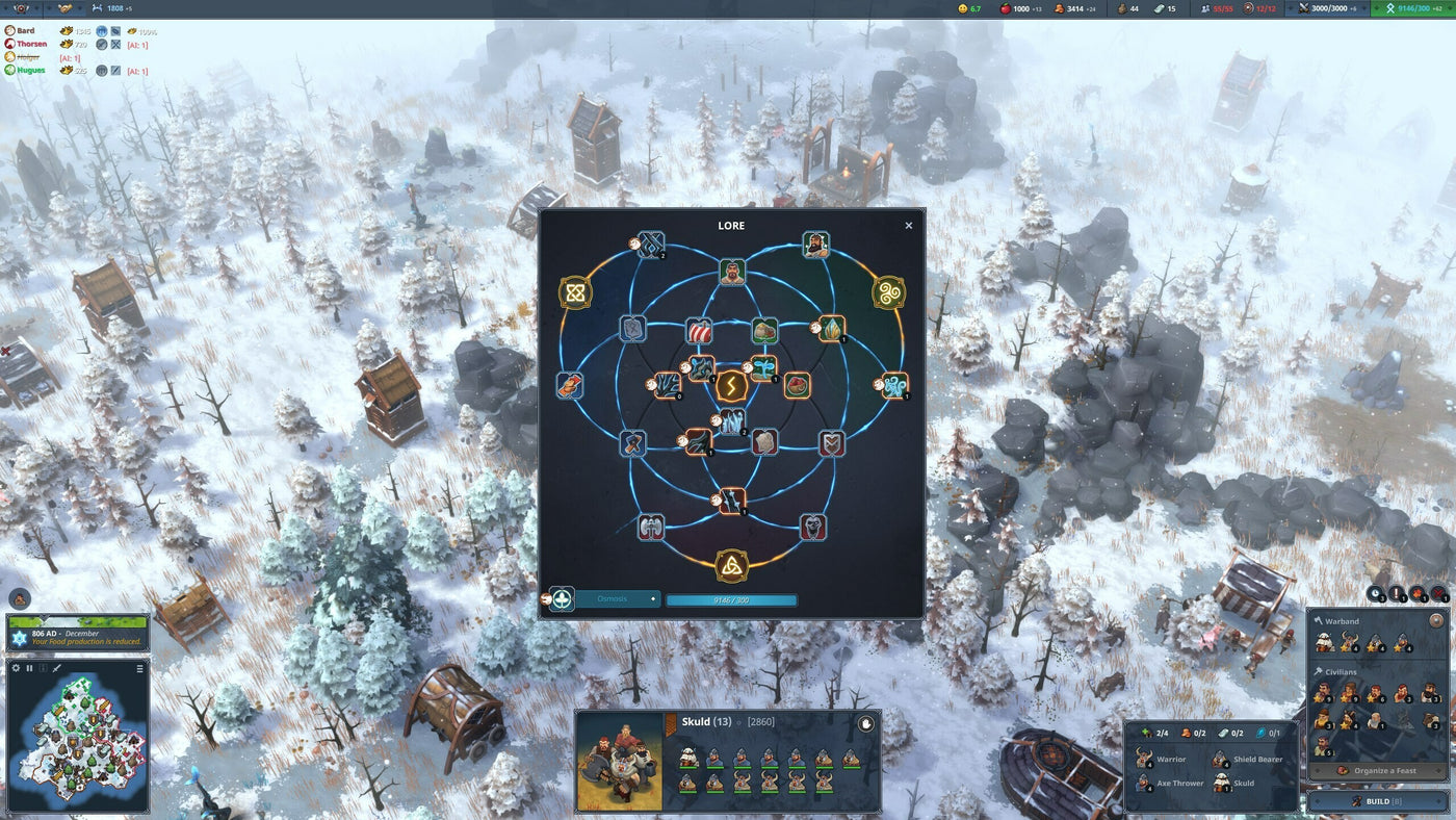 Northgard - Vordr, Clan of the Owl DLC - PC (Steam) — скриншот 2