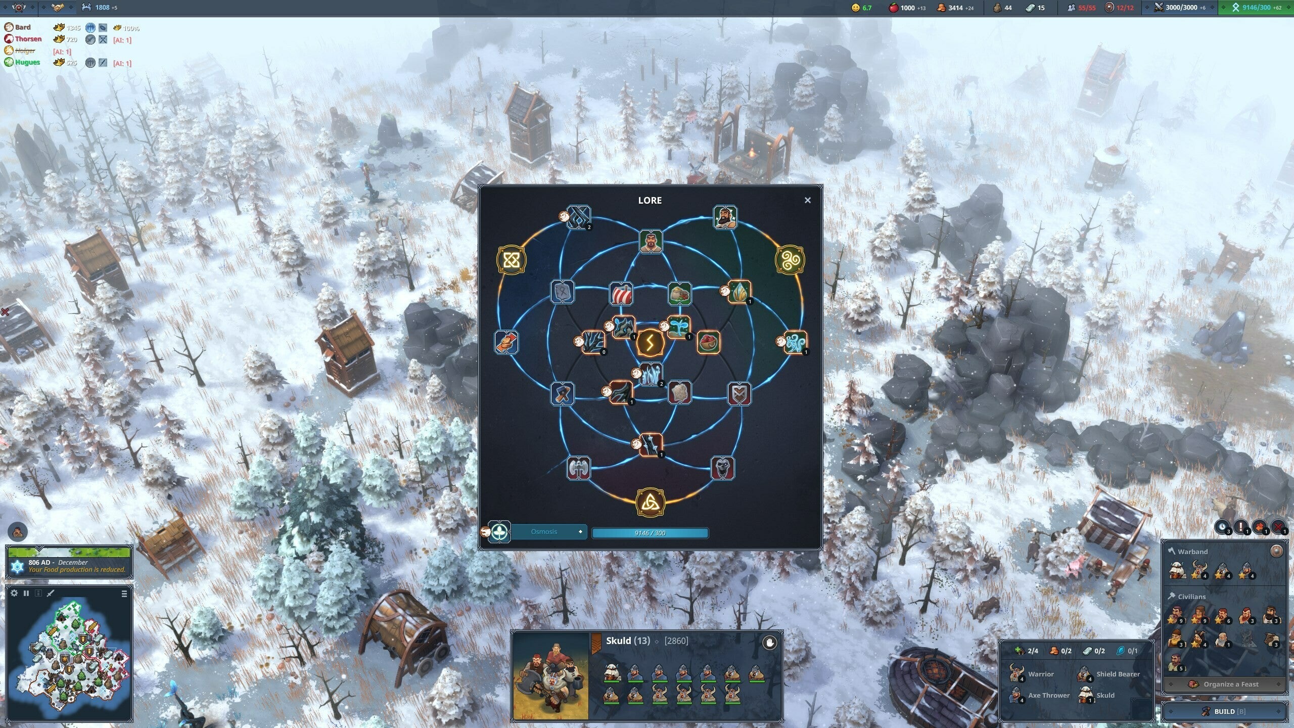 Northgard - Vordr, Clan of the Owl DLC - PC (Steam) — screenshot 2