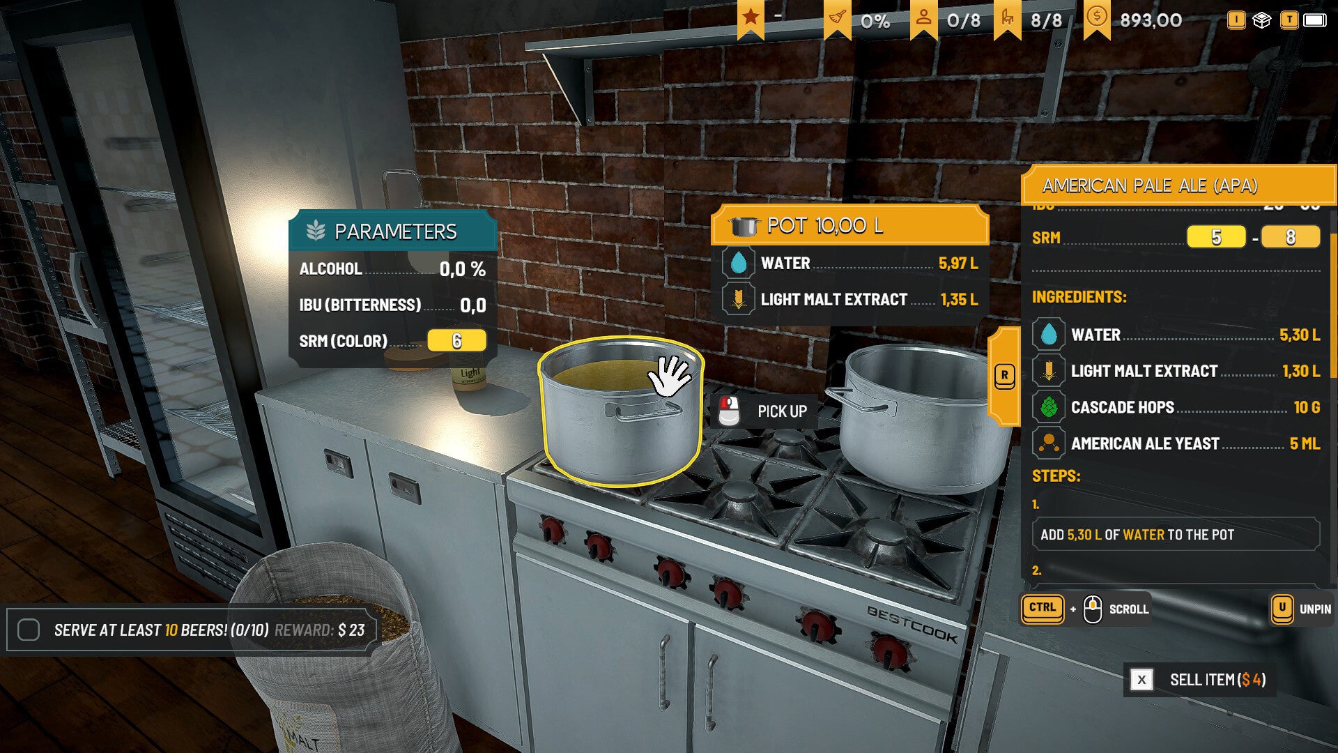 Brewpub Simulator - PC (Steam) — screenshot 2