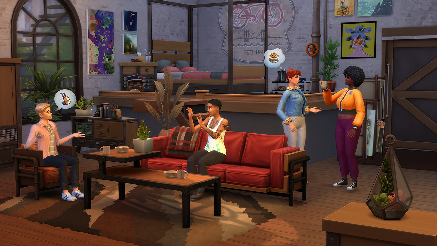 The Sims™ 4 Industrial Loft Kit - PC (EA) — скриншот 1