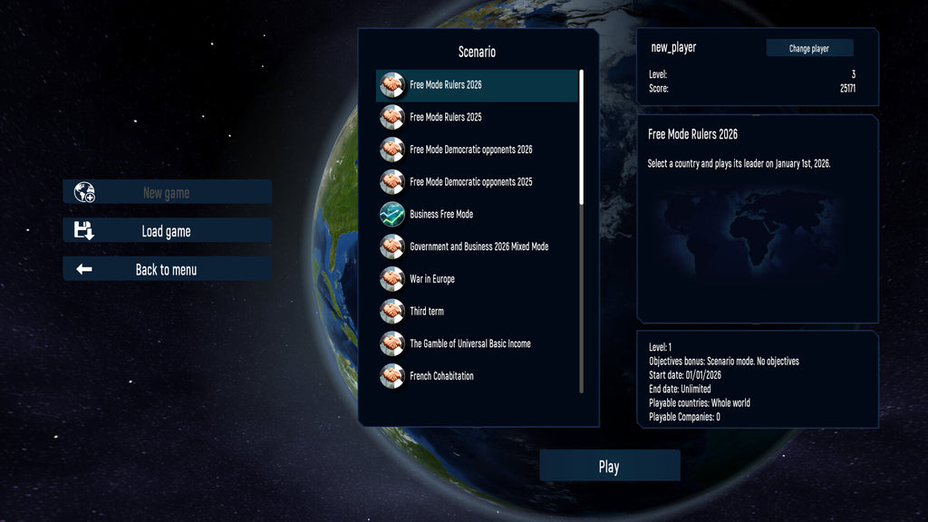 Geo-Political Simulator 2026 Edition LATAM - PC (Steam) — screenshot 2