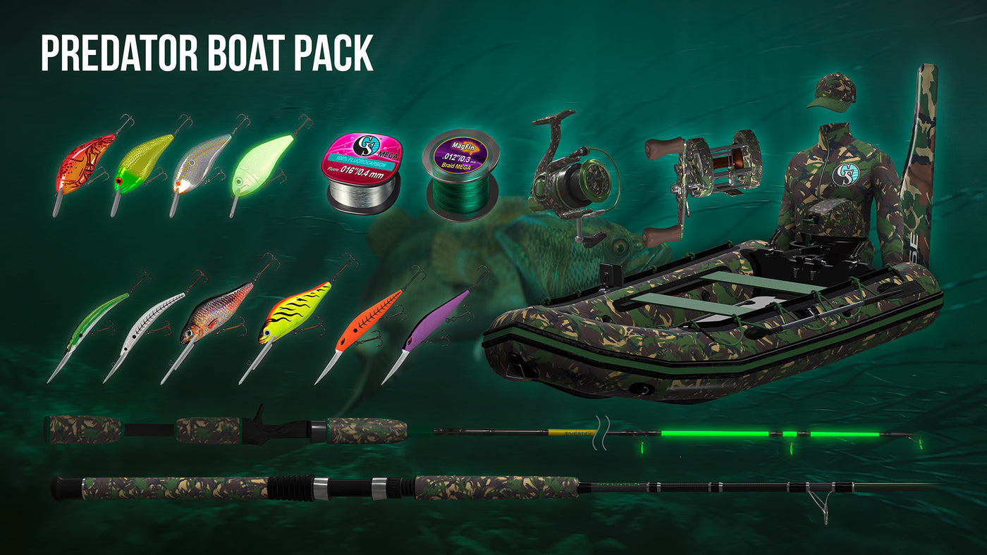 The Fisherman - Fishing Planet: Predator Boat Pack DLC - PC (Steam) — скриншот 2