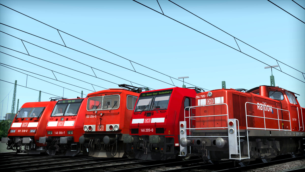 Train Simulator: West Rhine: Koeln - Koblenz Route Add-On - PC (Steam) — скриншот 1