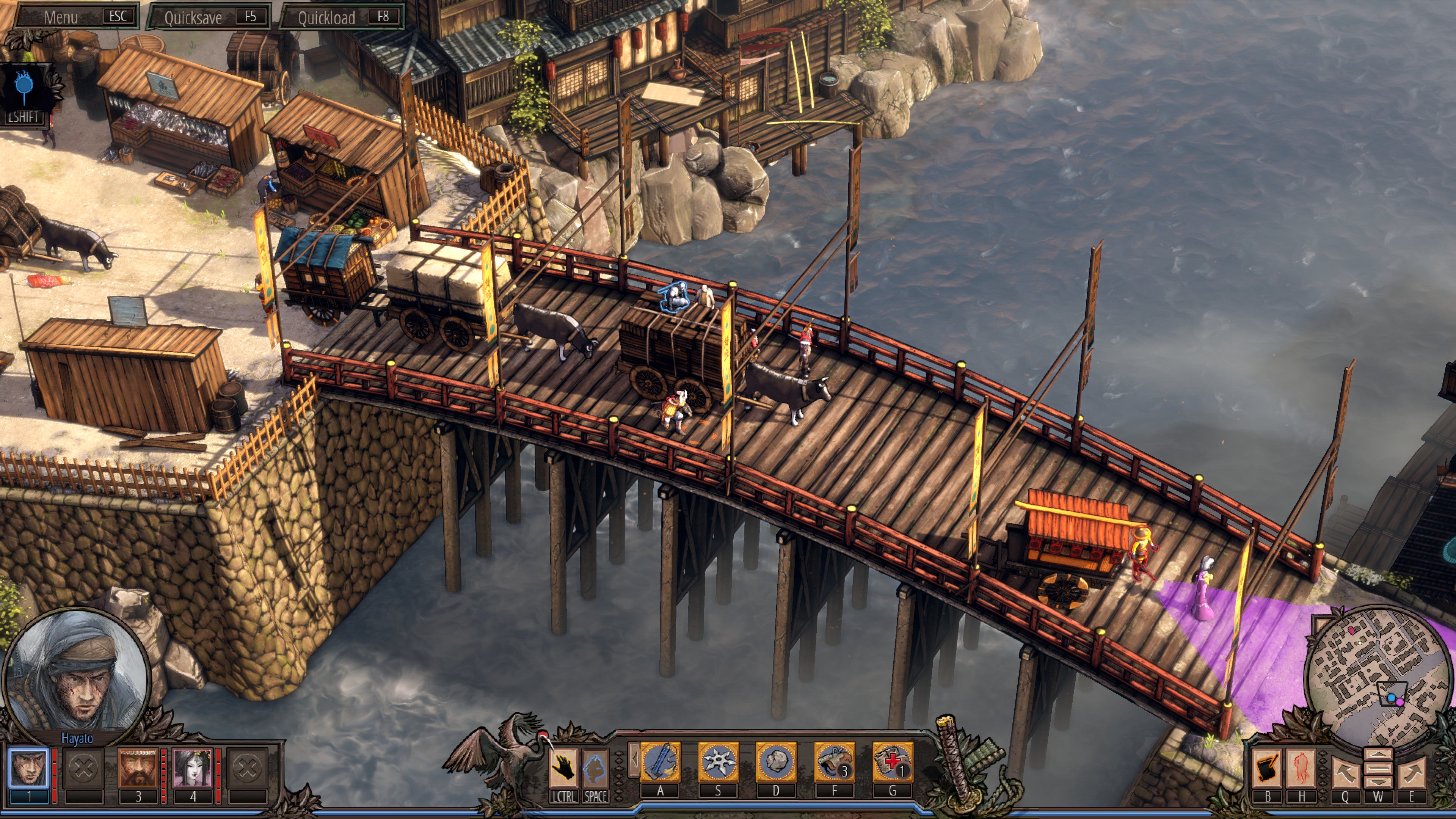 Shadow Tactics: Aiko's Choice - PC (Steam) — screenshot 1