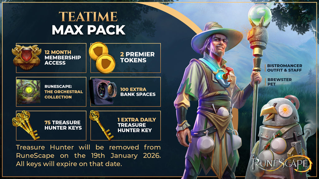 RuneScape Teatime Max Pack DLC - PC (Steam) — screenshot 2