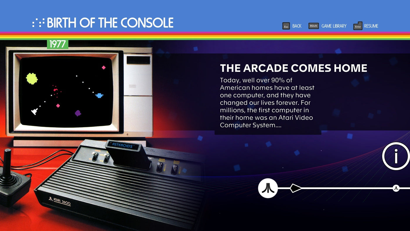 Atari 50: The Anniversary Celebration - PC (Steam) — скриншот 1