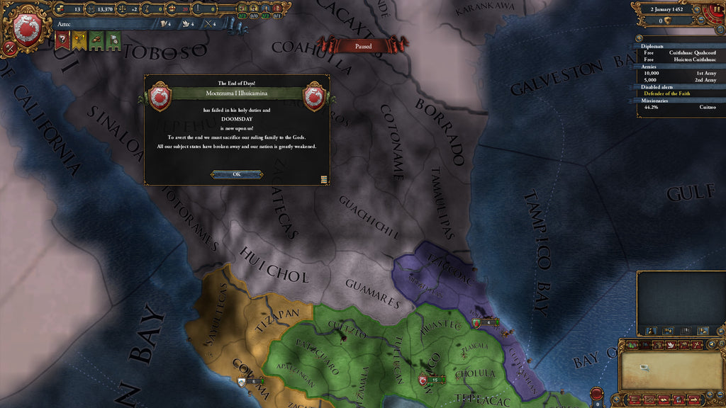 Europa Universalis IV - El Dorado DLC - PC (Steam) — screenshot 3