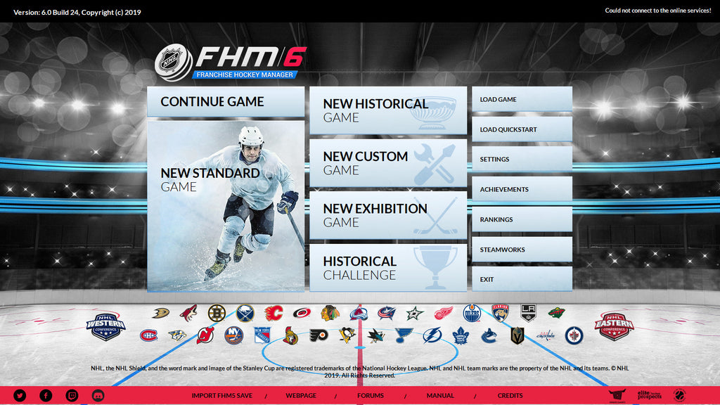 Franchise Hockey Manager 6 - PC (Steam) — screenshot 1