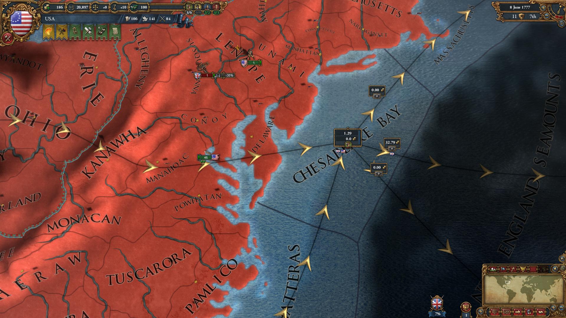 Europa Universalis IV: American Dream screenshot