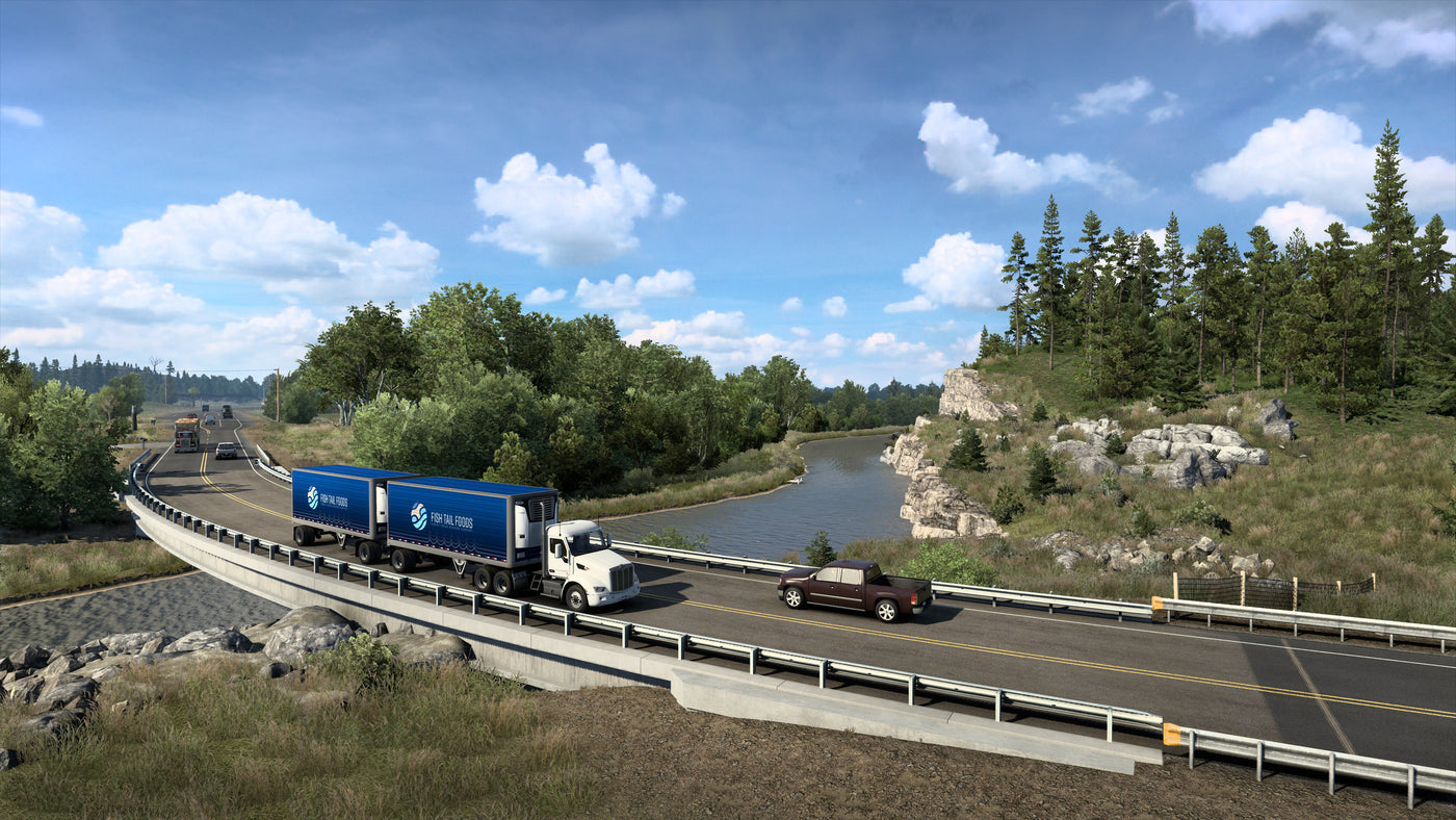 American Truck Simulator - Montana DLC - PC (Steam) — скриншот 1