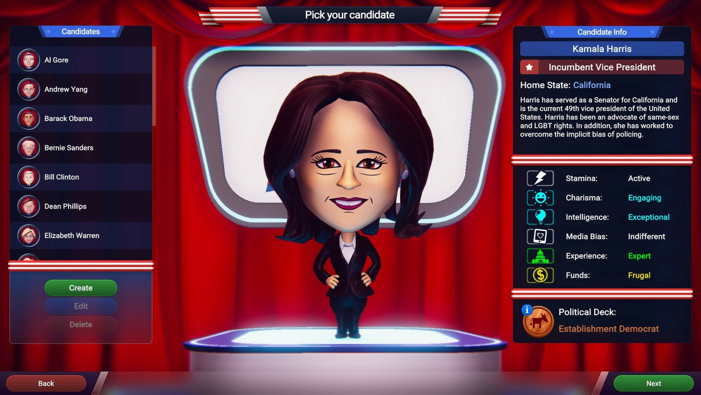 The Political Machine 2024 - PC (Steam) — скриншот 3