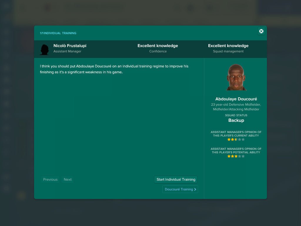 Football Manager 2017 screenshot