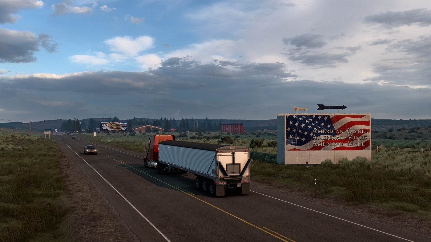 American Truck Simulator - Wyoming DLC - PC (Steam) — скриншот 2