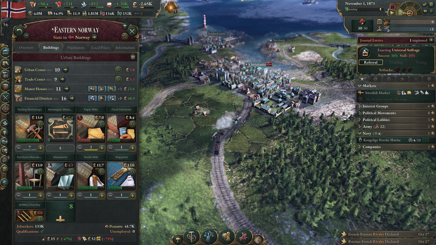 Victoria 3 - PC (Steam) — скриншот 2