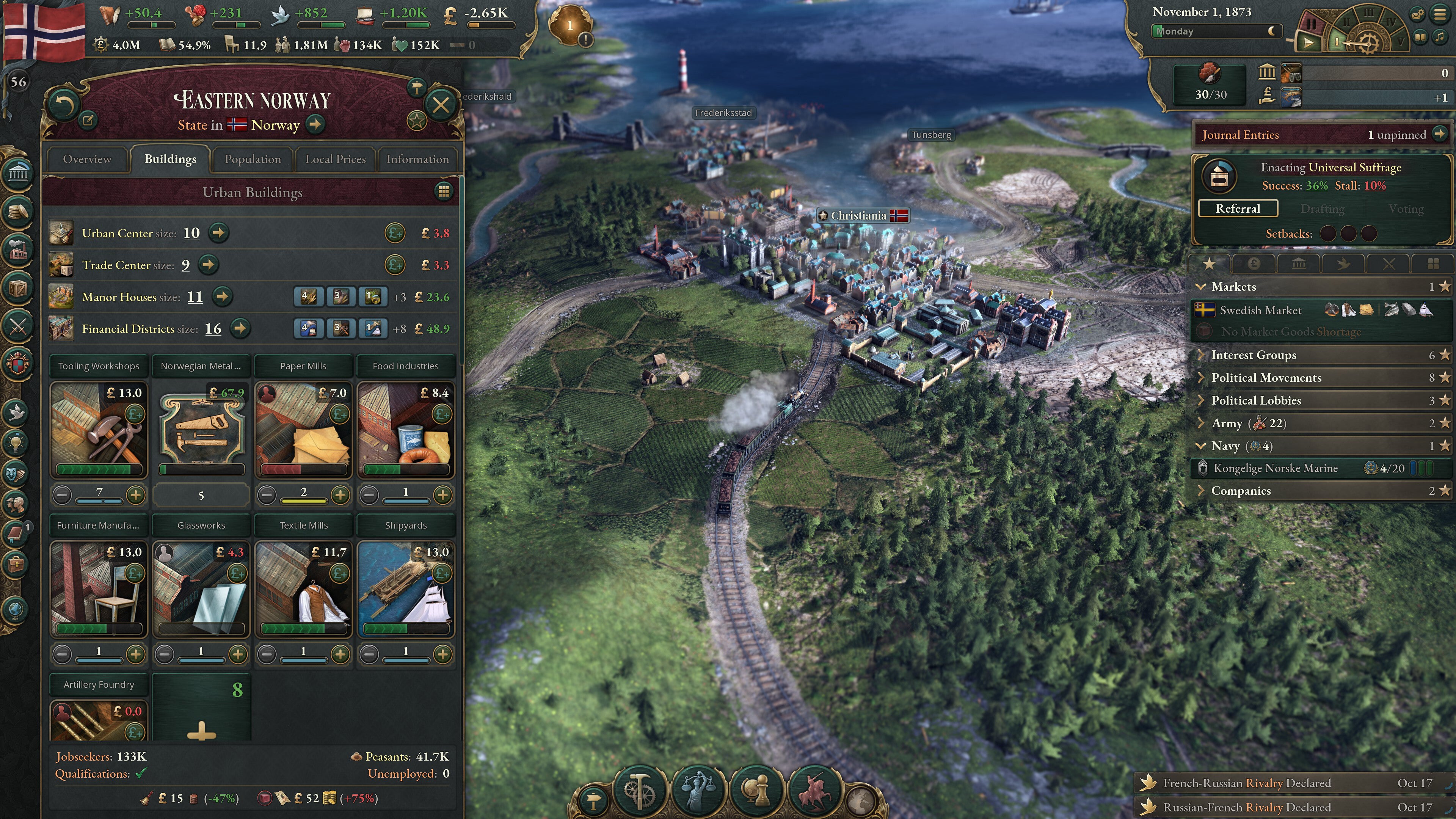 Victoria 3 - PC (Steam) — screenshot 2