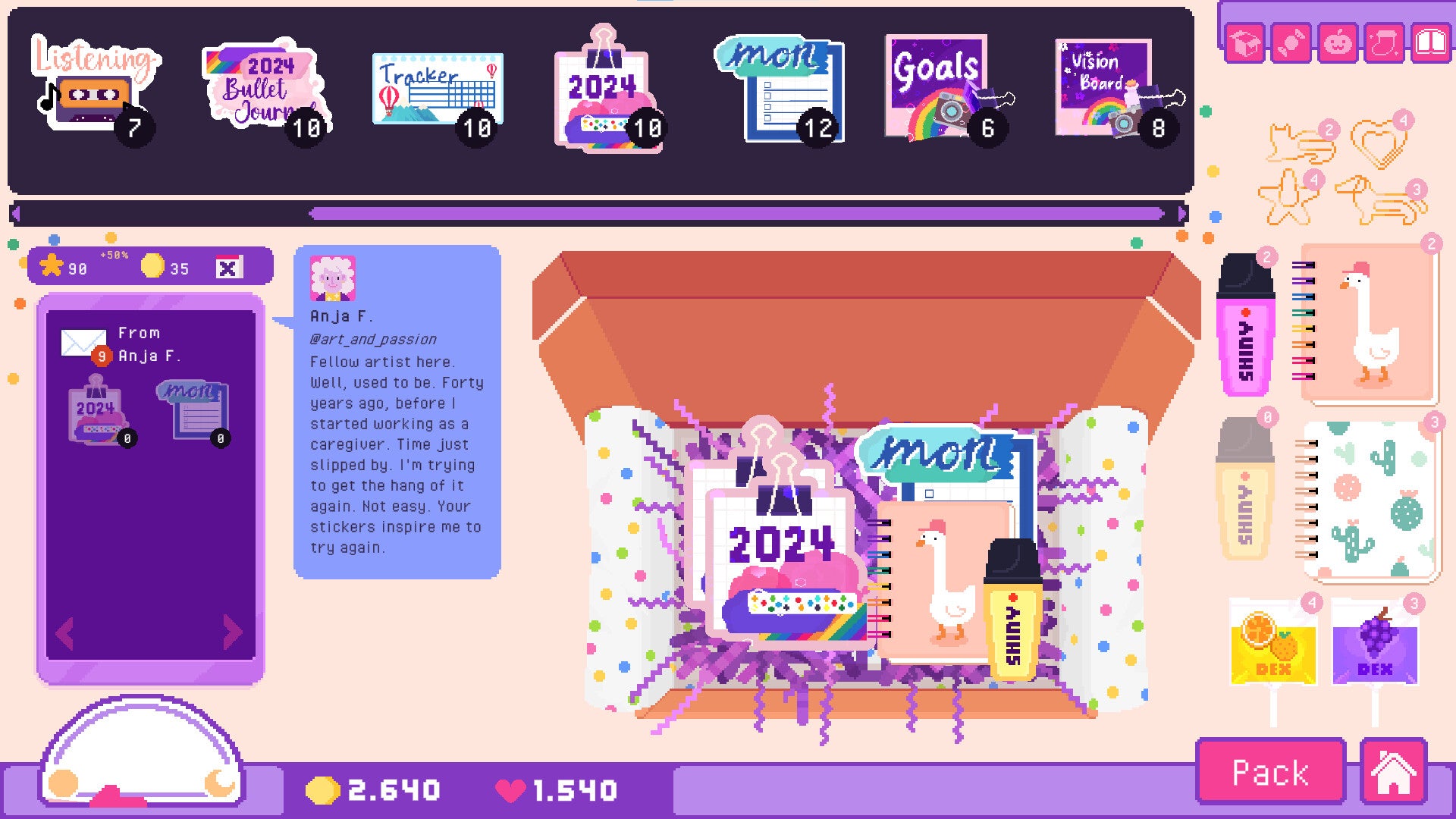 Sticky Business: Plan With Me DLC - PC (Steam) — screenshot 2