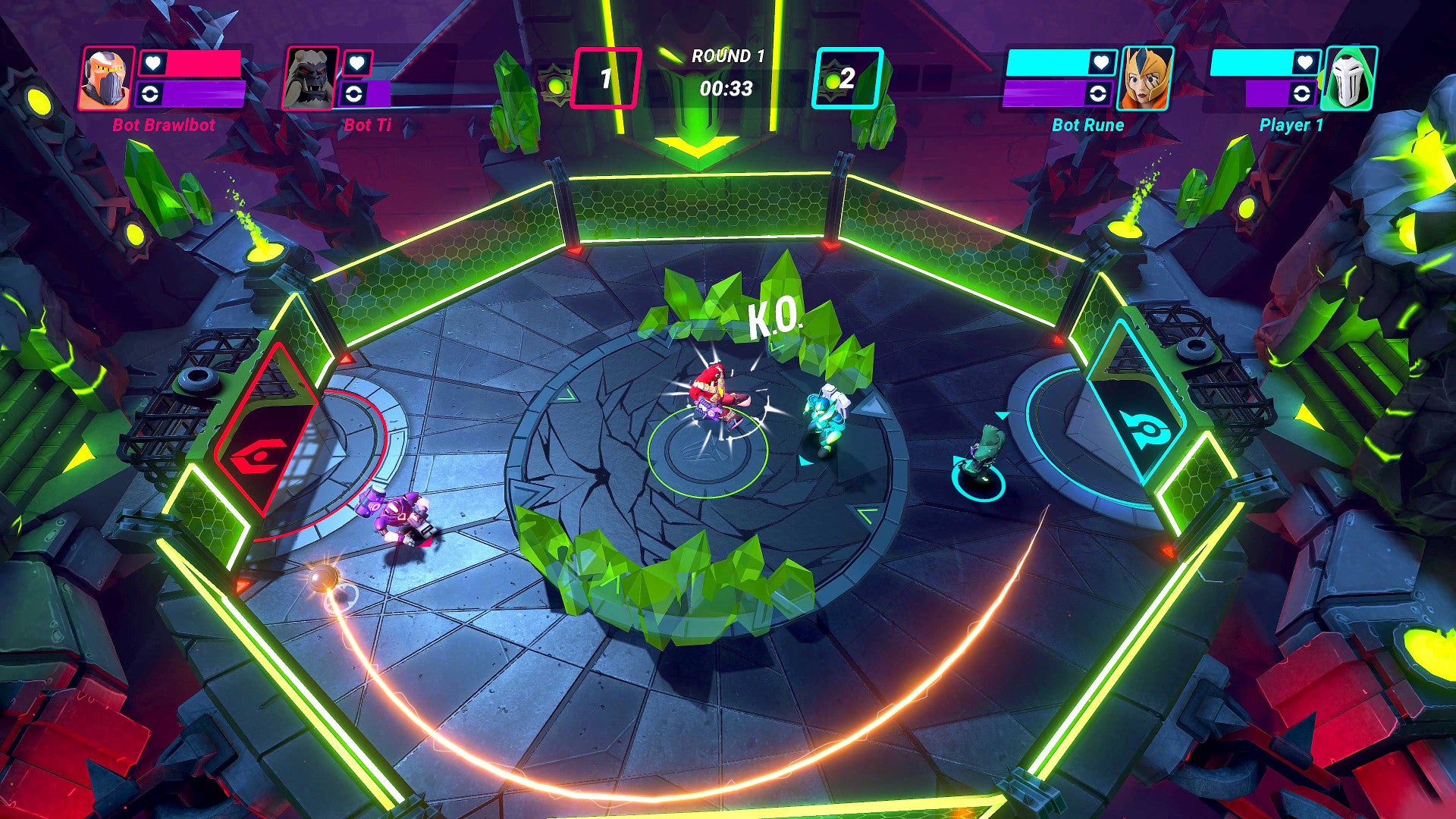HyperBrawl Tournament - PC (Steam) — screenshot 1