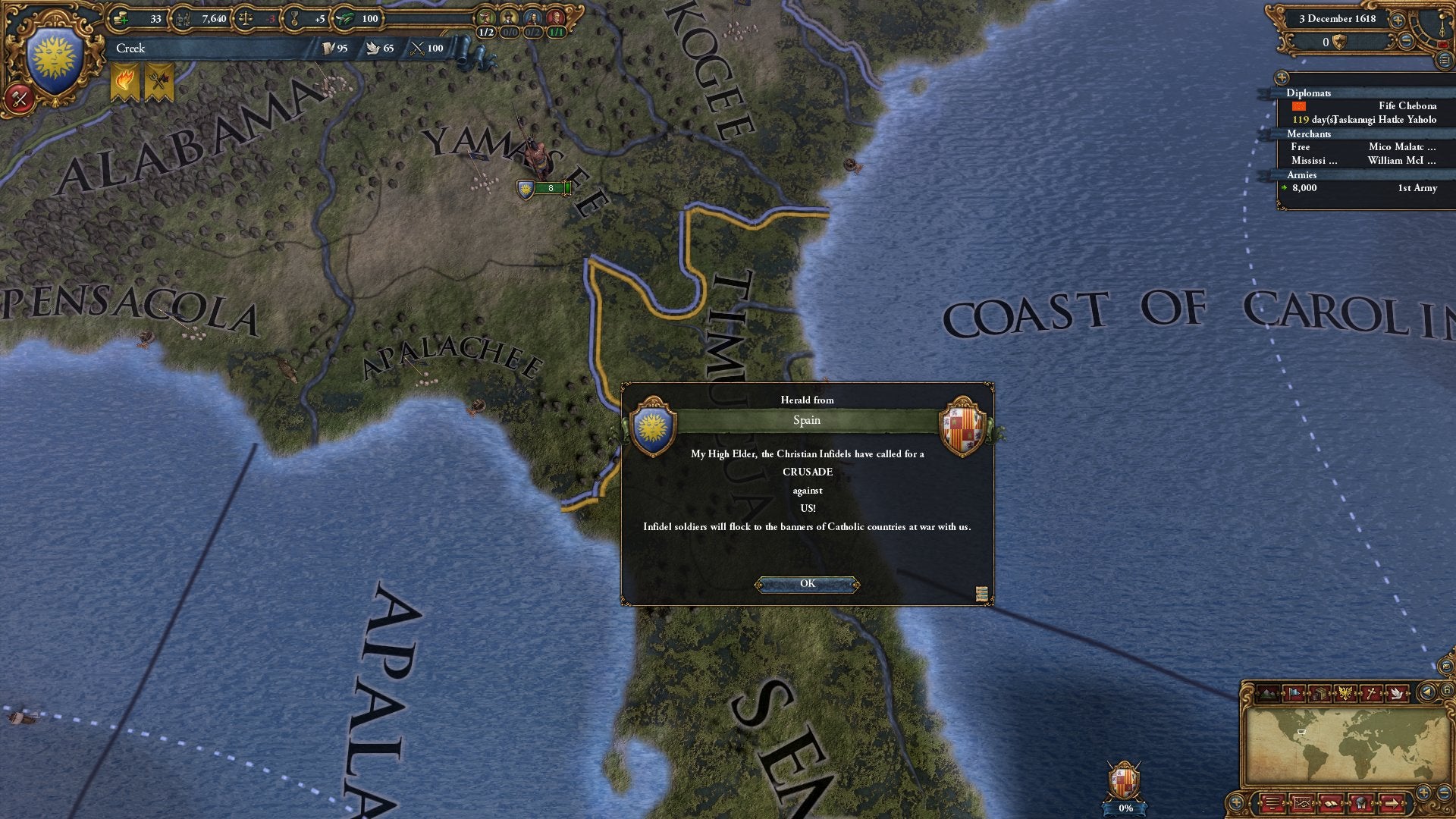 Europa Universalis IV - Conquest of Paradise DLC - PC (Steam) — screenshot 3