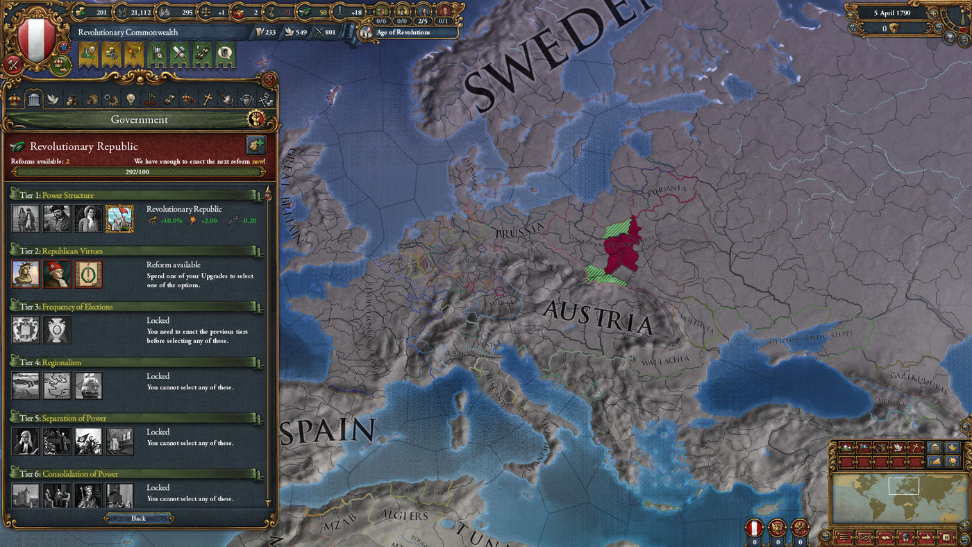 Europa Universalis IV - Emperor DLC - PC (Steam) — скриншот 2