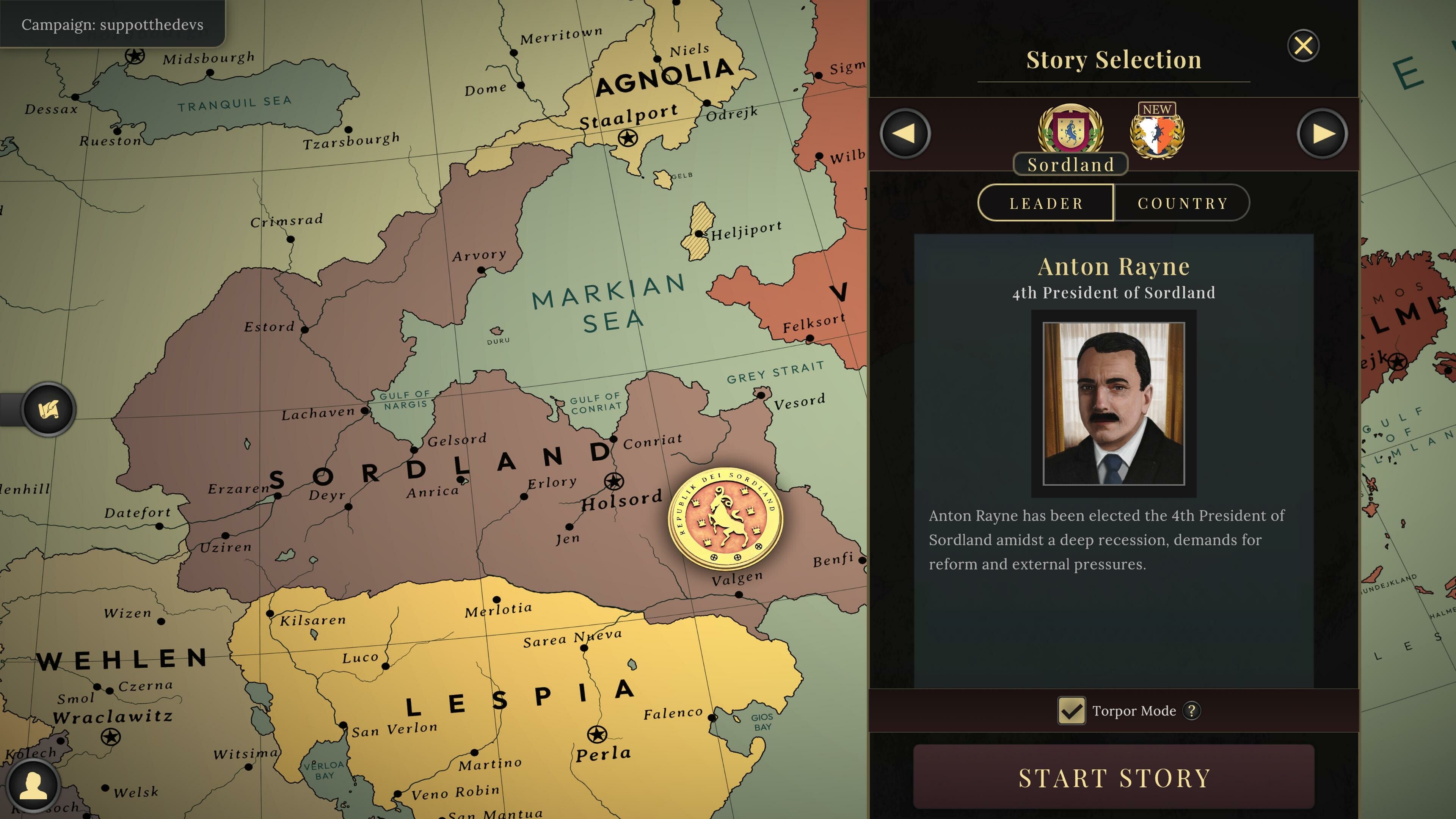 Suzerain - PC (Steam) — screenshot 1