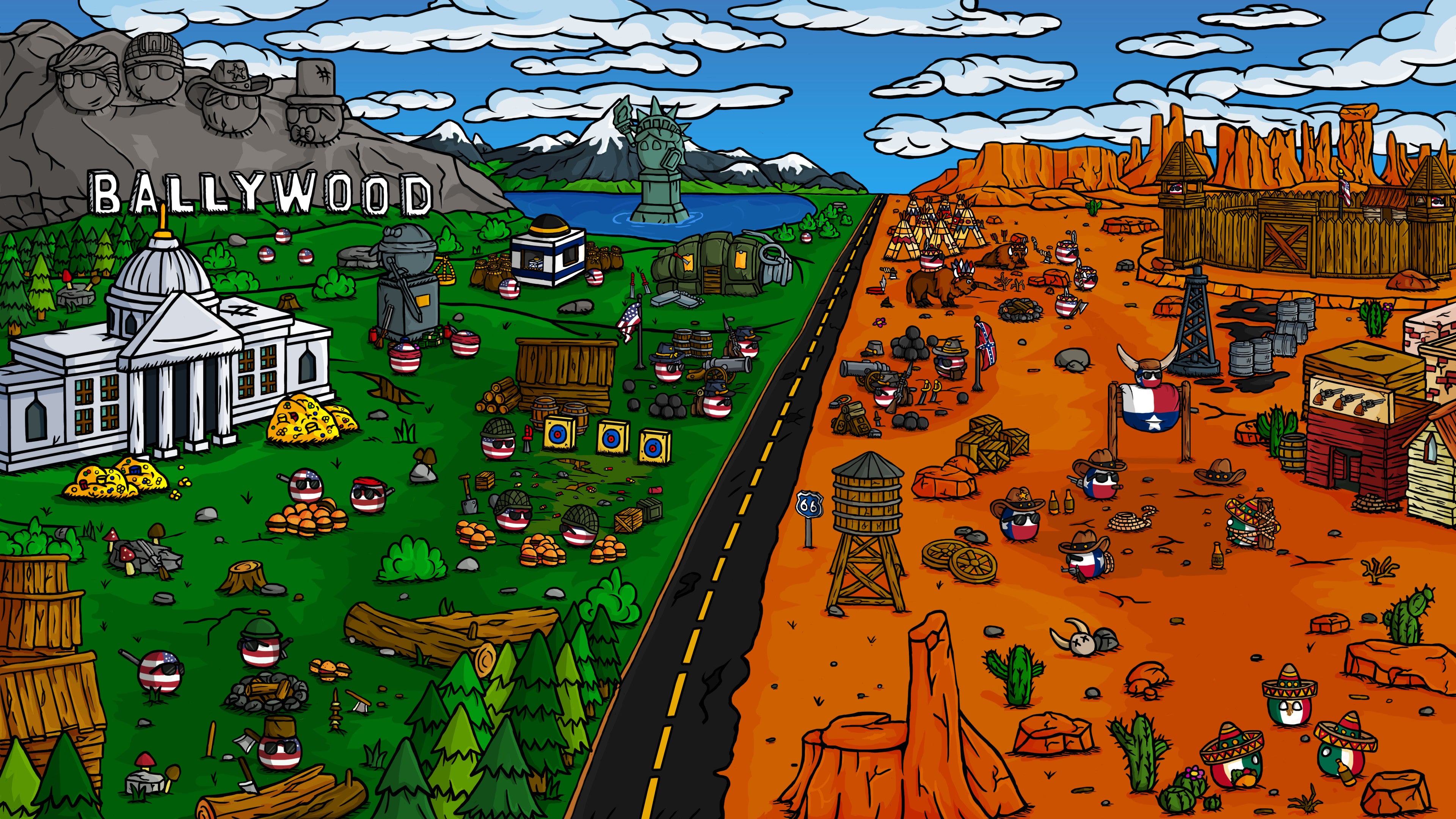 CountryBalls Heroes - PC (Steam) — screenshot 2