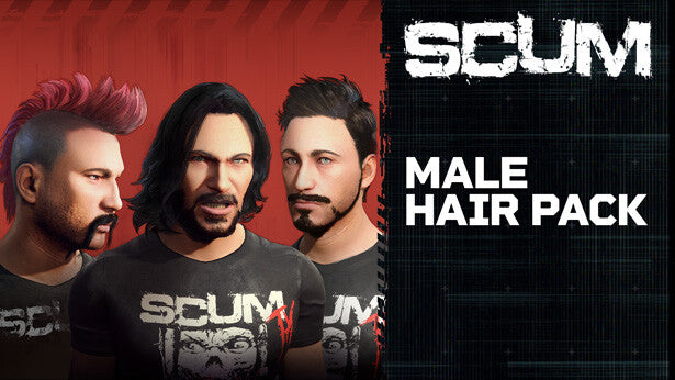SCUM Male Hair Pack DLC - PC (Steam) — screenshot 1