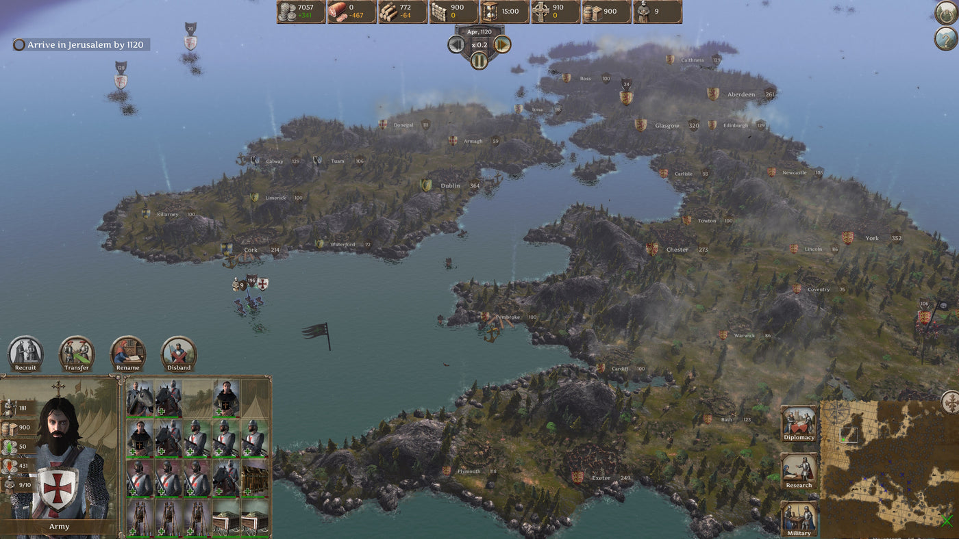 Knights of the Crusades - PC (Steam) — скриншот 1