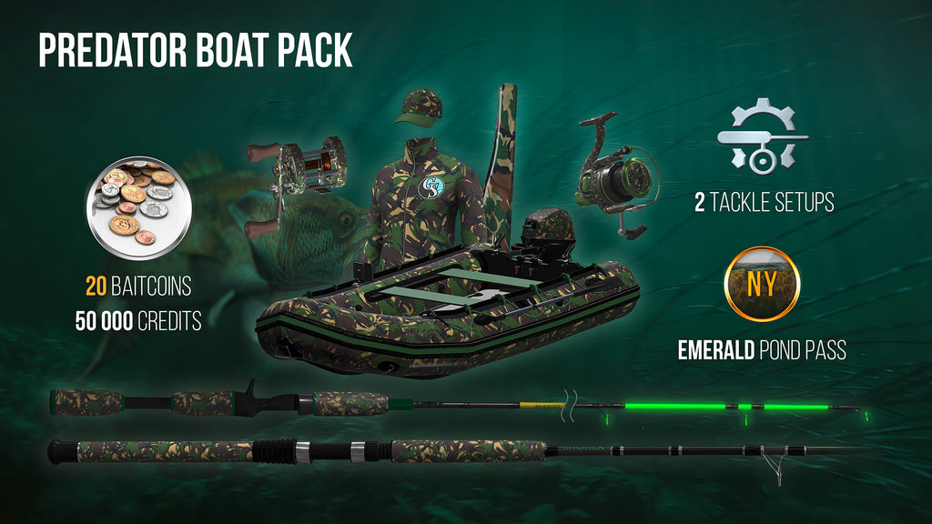 The Fisherman - Fishing Planet: Predator Boat Pack DLC - PC (Steam) — screenshot 3