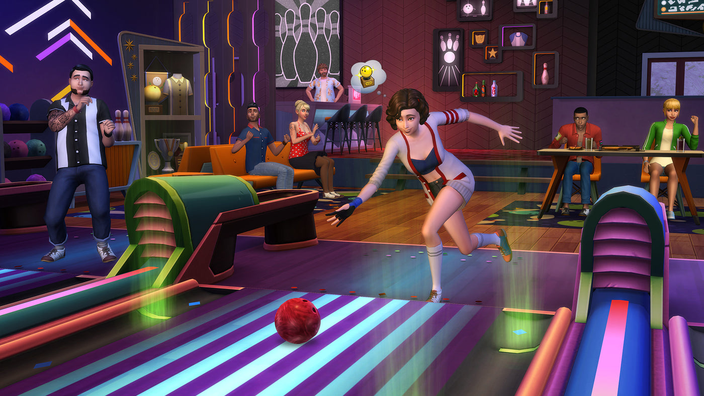 The Sims 4 - Bowling Night Stuff DLC - PC (EA) — скриншот 2