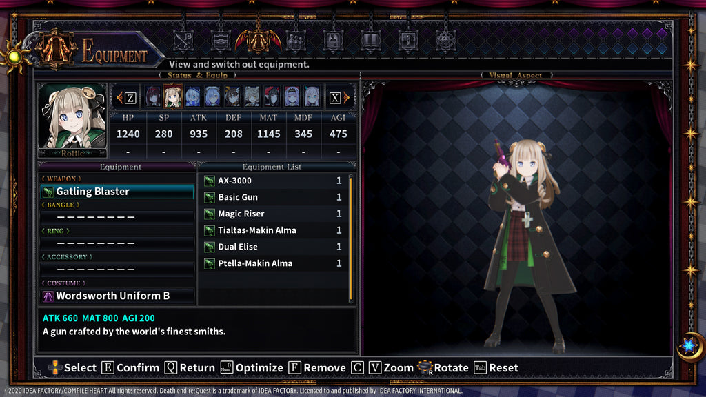 Death end re;Quest 2 - Ultimate Weapon Set DLC - PC (Steam) — screenshot 2