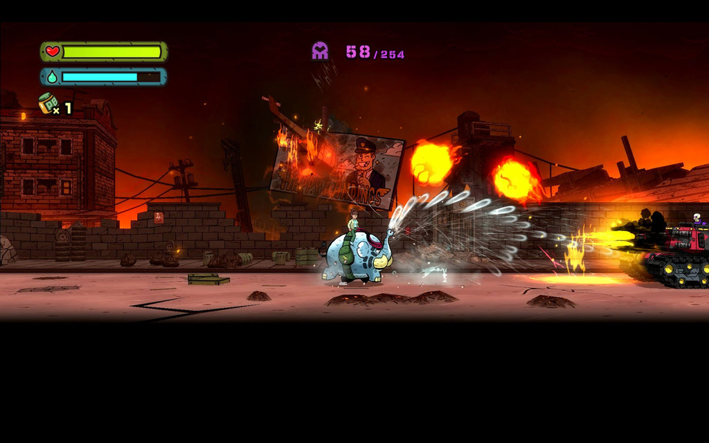 Tembo The Badass Elephant - PC (Steam) — screenshot 2