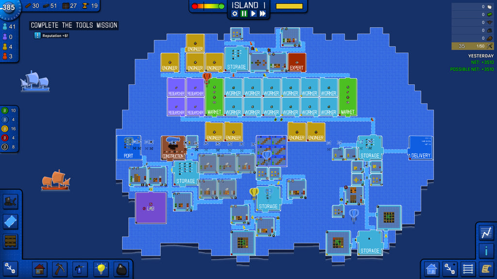 Blueprint Tycoon - PC (Steam) — screenshot 1