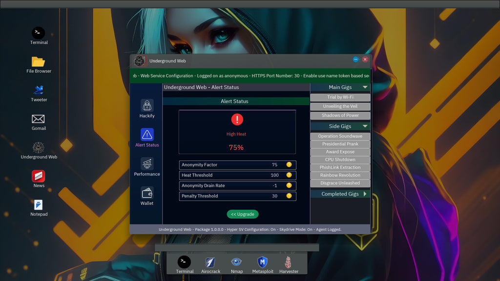 Anonymous Hacker Simulator - PC (Steam) — screenshot 2
