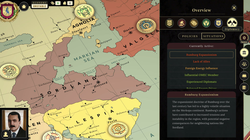 Suzerain - PC (Steam) — screenshot 3