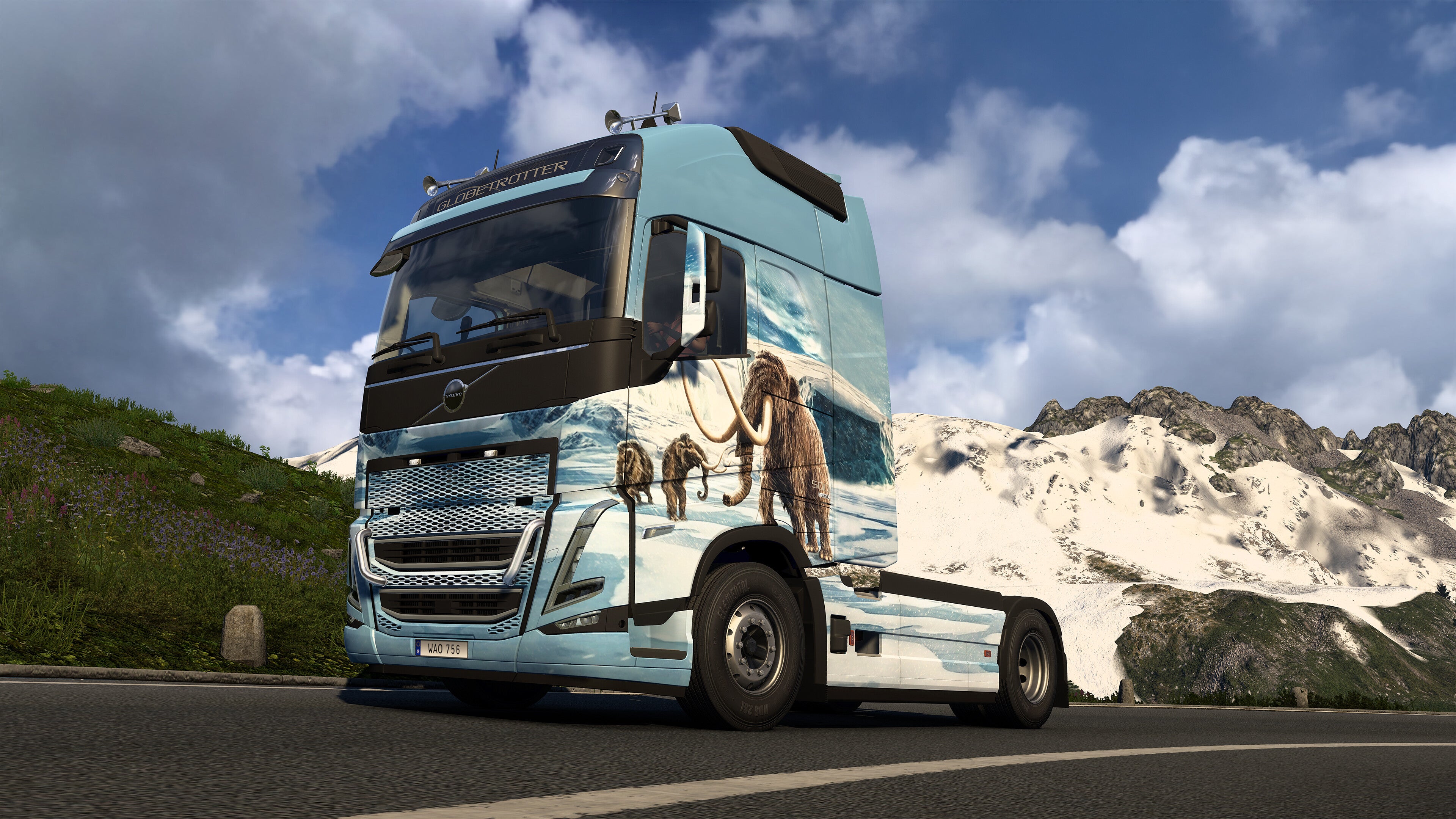 Euro Truck Simulator 2 - Prehistoric Paint Jobs Pack DLC - PC (Steam) — screenshot 1