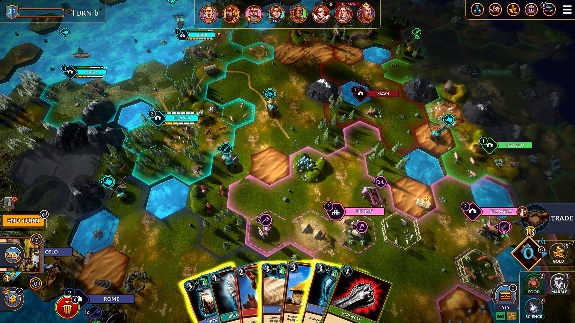 Hexarchy - PC (Steam) — screenshot 1