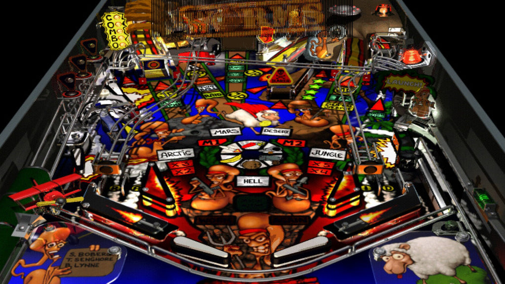 Worms Pinball - PC (Steam) — screenshot 1
