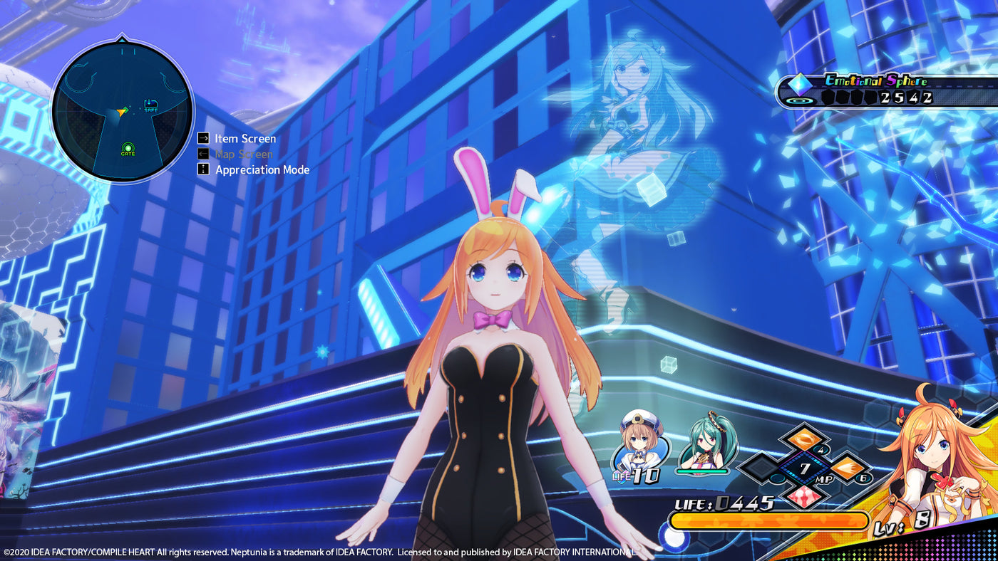Neptunia Virtual Stars - Bunny Outfit- V-Idol Set DLC - PC (Steam) — скриншот 1
