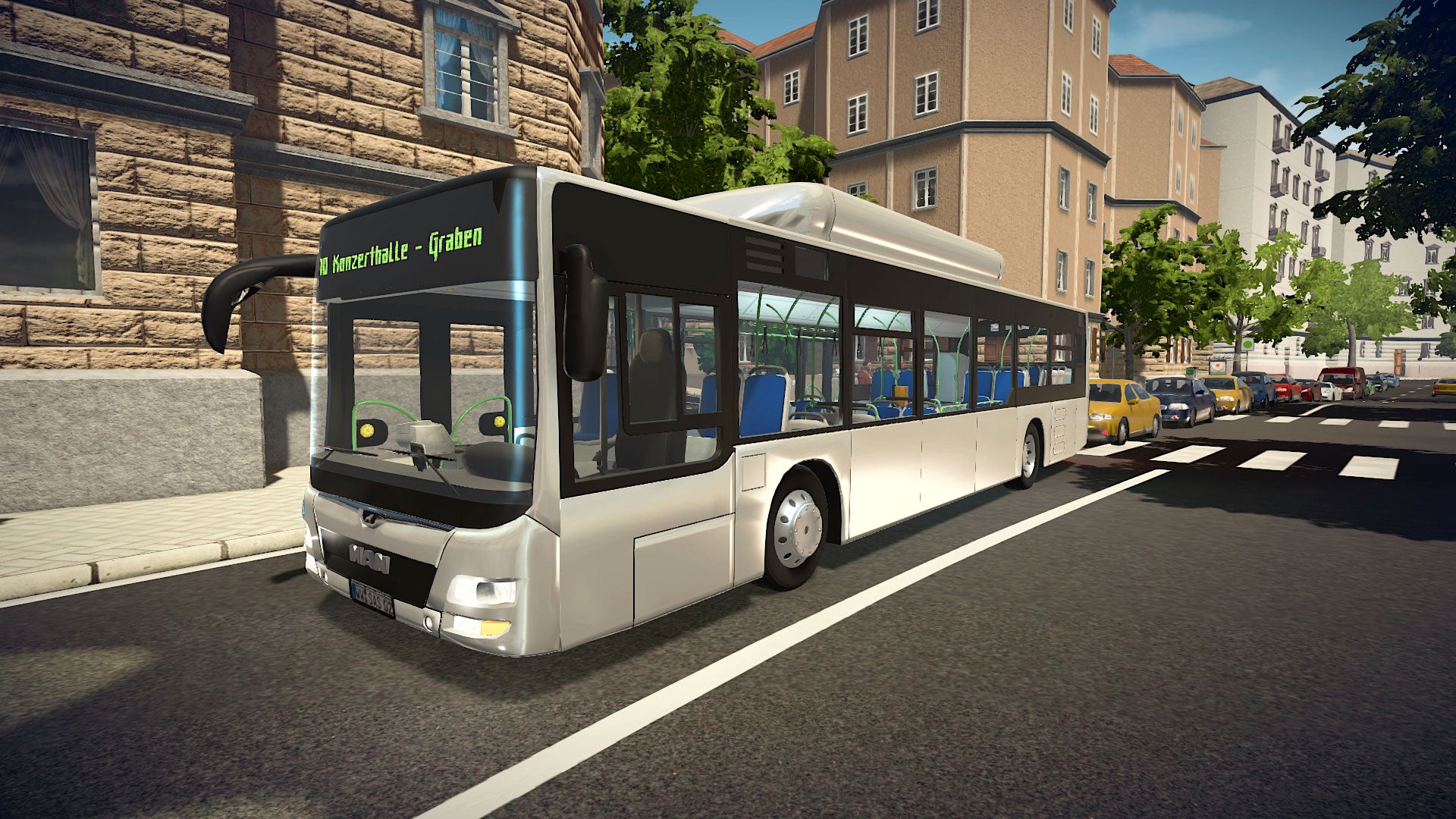 Bus Simulator 16 - MAN Lion's City CNG Pack DLC - PC (Steam) — screenshot 1