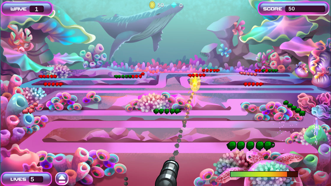 Plentypede - PC (Steam) — screenshot 2